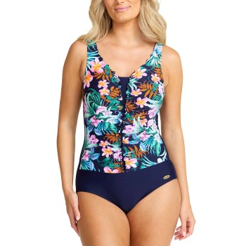 Damella Jennifer Padded Swimsuit Blomstret 42 Dame