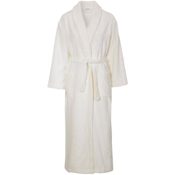 Damella Modal Terry Robe Hvid Medium Dame