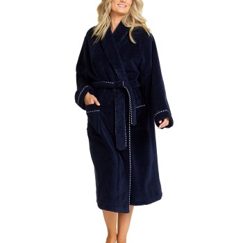 Se Damella Morning Robe Marineblå X-Small ved Timarco