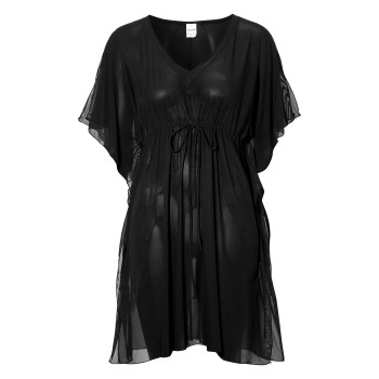 Damella Selma Basic Cover Up Tunica Sort polyamid One Size Dame