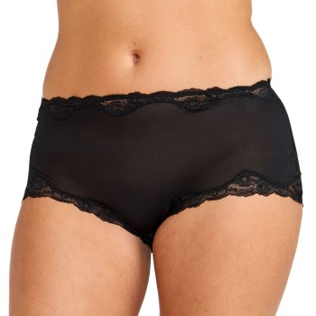 Damella Trusser Silk Brief Sort silke Small Dame