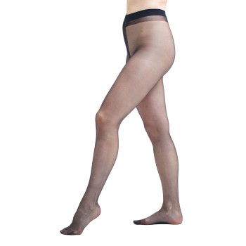 Decoy Strømpebukser 20 Den Silk Look Tights Marineblå polyamid M/L Dame