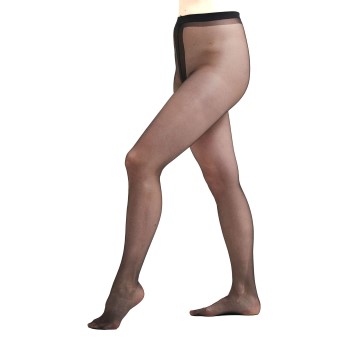 Decoy Strømpebukser Glossy 20 DEN Tights Sort polyamid XXXL Dame