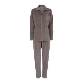 Se Decoy Velour Homewear Set Brun X-Large Dame ved Timarco
