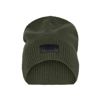 Dovre Mens Wool Beanie Grøn uld One Size Herre