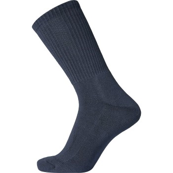 Egtved Strømper Cotton Terry Sole Sock Marineblå Str 40/45 Herre
