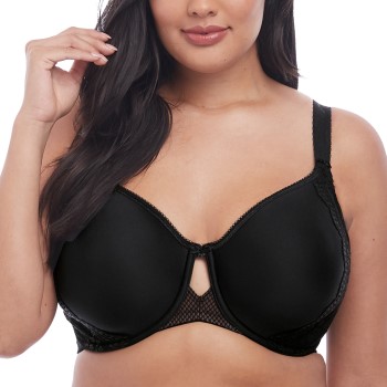Elomi BH Charley Spacer T-Shirt Bra Sort F 90 Dame