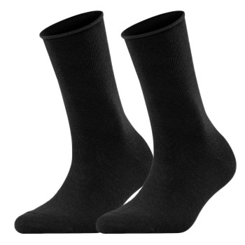 Falke Strømper 2P Women Casual Happy Sock Sort Str 35/38 Dame