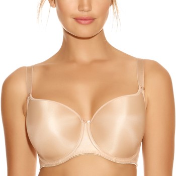 Se Fantasie Bh Smoothing Moulded T-Shirt Bra Beige C 80 Dame ved Timarco