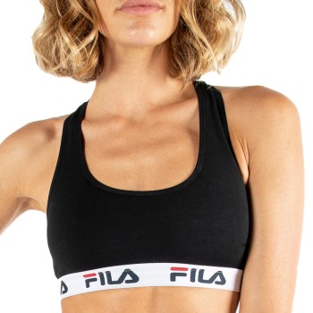FILA BH Urban Women Sports Bra Sort bomuld Medium Dame