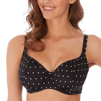 Freya Jewel Cove Sweatheart Padded Bikini Top Sort E 70 Dame
