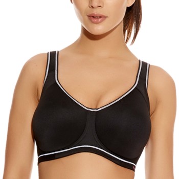 Freya BH Sonic Underwired Moulded Sports Bra Sort D 60 Dame