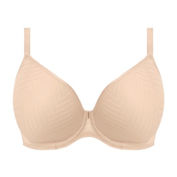 Freya Bh Tailored Uw Moulded Plunge T-Shirt Bra Beige C 75 Dame