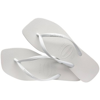 Havaianas Slim Square Hvid Str 39/40 Dame