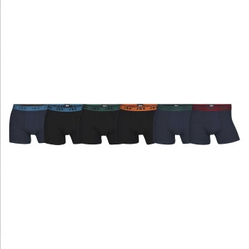 JBS 6P Cotton Tights Boxers Flerfarvet bomuld Large Herre
