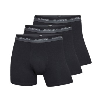 JBS 3P Hemp Tights Boxers Sort økologisk bomuld 3XL Herre
