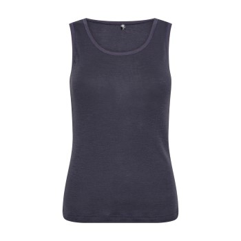 JBS of Denmark Wool Wide Straps Top Mørkgrå  uld Small Dame