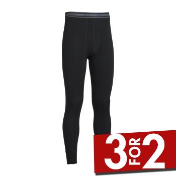 JBS Lange Underbukser Wool 99421 Long Johns Sort uld Medium Herre