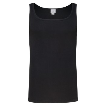 Jockey Cotton A-Shirt Sort bomuld Medium Herre