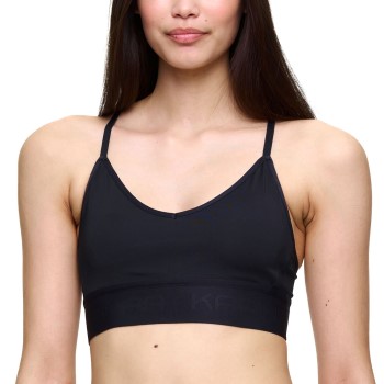 Kari Traa BH Var Sports Bra Sort polyester X-Large Dame