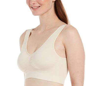 Magic Bh Comfort Bra Bamboo Creme Small Dame