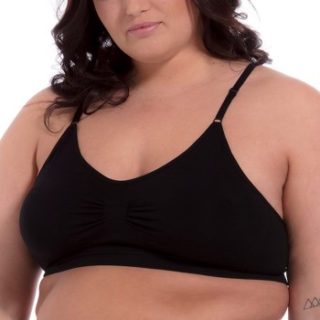 Magic BH Comfort Bra Spaghetti Straps Bamboo Sort Large Dame