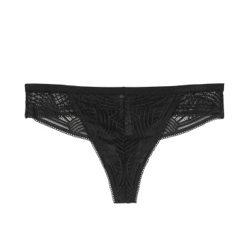 Marc O'Polo Marc O Polo Lace String Trusser Sort polyamid Small Dame