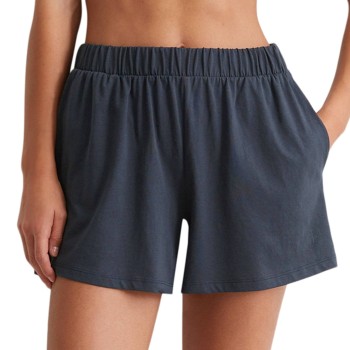 Marc O'Polo Marc O Polo Lounge Shorts Marineblå bomuld Small Dame