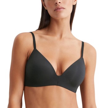Se Marc O'Polo Marc O Polo Non Wired Padded Bra Bh Sort B 80 Dame ved Timarco