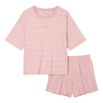 Marc O'Polo Marc O Polo Organic Cotton Short Pyjama Set Lyserosa bomuld Small Dame