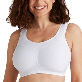 Miss Mary of Sweden Miss Mary Exhale Comfort T-shirt Sports Bra BH Hvid C 100 Dame