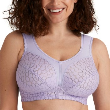 Miss Mary of Sweden Miss Mary Lovely Jacquard Soft Bra BH Lilla D 110 Dame