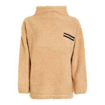 Missya Teddy Sweatshirt Beige polyester Medium Dame