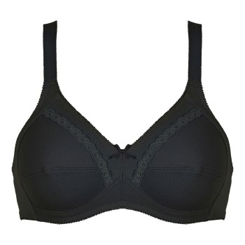 NATURANA BH Cotton Soft Bra Sort bomuld A 80 Dame