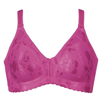 NATURANA BH Heritage Minimizer Soft Bra Floral Lilla polyamid B 85 Dame