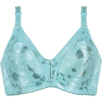 NATURANA Bh Heritage Minimizer Soft Bra Floral Aqua polyamid C 90 Dame