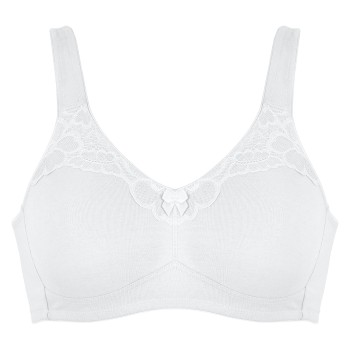 NATURANA Bh Molded Cotton Soft Bra Hvid bomuld B 80 Dame