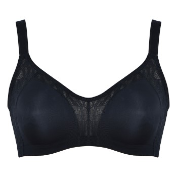 NATURANA BH Powerlace Minimizer Sidesmoother Soft Bra Sort D 95 Dame