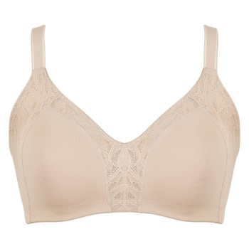 NATURANA Bh Powerlace Minimizer Sidesmoother Soft Bra Beige C 80 Dame