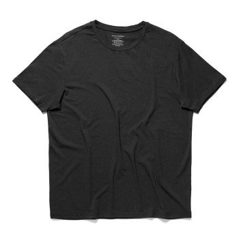 Panos Emporio Base Bamboo Tee Sort XX-Large Herre