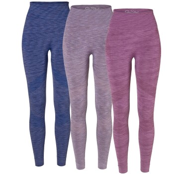 Pierre Robert 6P Seamless W Sport Tights Flerfarvet Large Dame