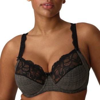 Se PrimaDonna Bh Madison Wire Bra Sort Mønster D 80 Dame ved Timarco