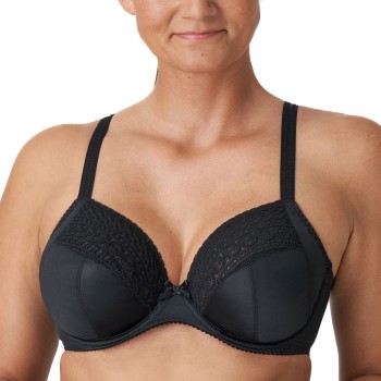 PrimaDonna BH Montara Plunge Bra Sort D 75 Dame