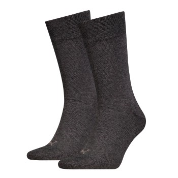 Puma Strømper 2P Classic Piquee Socks Antracit Str 47/49 Herre