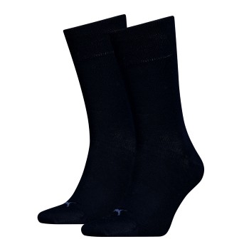 Puma Strømper 2P Classic Piquee Socks Mørkblå Str 47/49 Herre