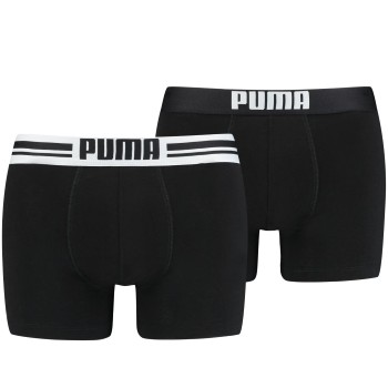 Puma 2P Everyday Placed Logo Boxer Sort bomuld XX-Large Herre