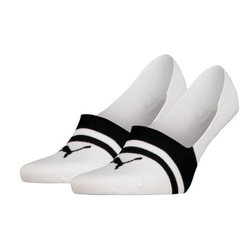 Puma Strømper 2P Heriatge Mid Cut Footie Socks Hvid Str 43/46