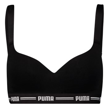Puma BH Iconic Padded Top Sort Large Dame