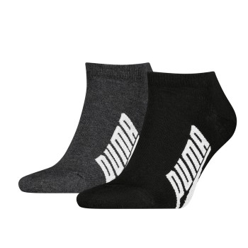 Puma Strømper 2P Lifestyle Sneaker Sock Sort Str 43/46