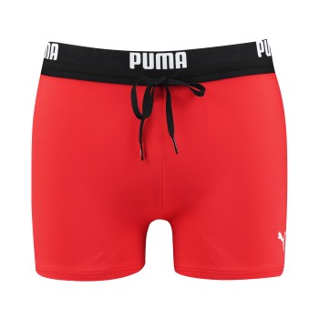 Puma Badebukser Logo Swim Trunks Rød Medium Herre